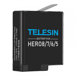 telesin battery camera gopro hero 5,6,7,8  balidiveshop  large